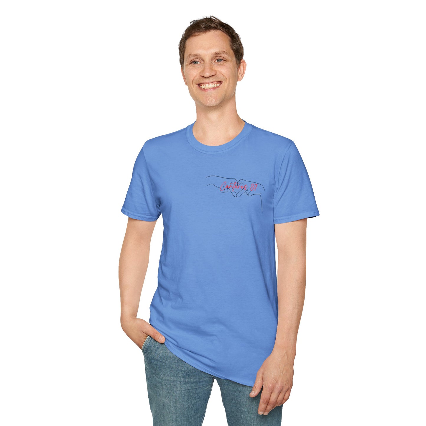 MEN EL SIERVO CANTARES 8:7 Softstyle T-Shirt