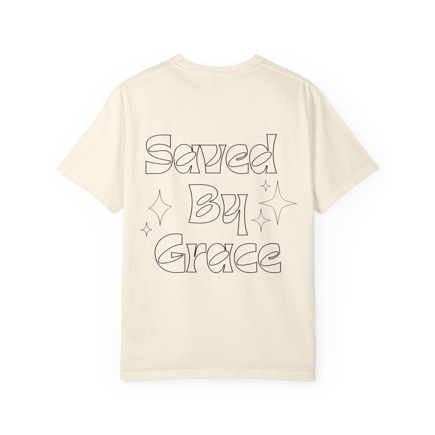 Faith-Inspired Unisex T-Shirt - Saved By Grace, Casual Wear, Christian Apparel, Gift for Believers, Everyday Comfort