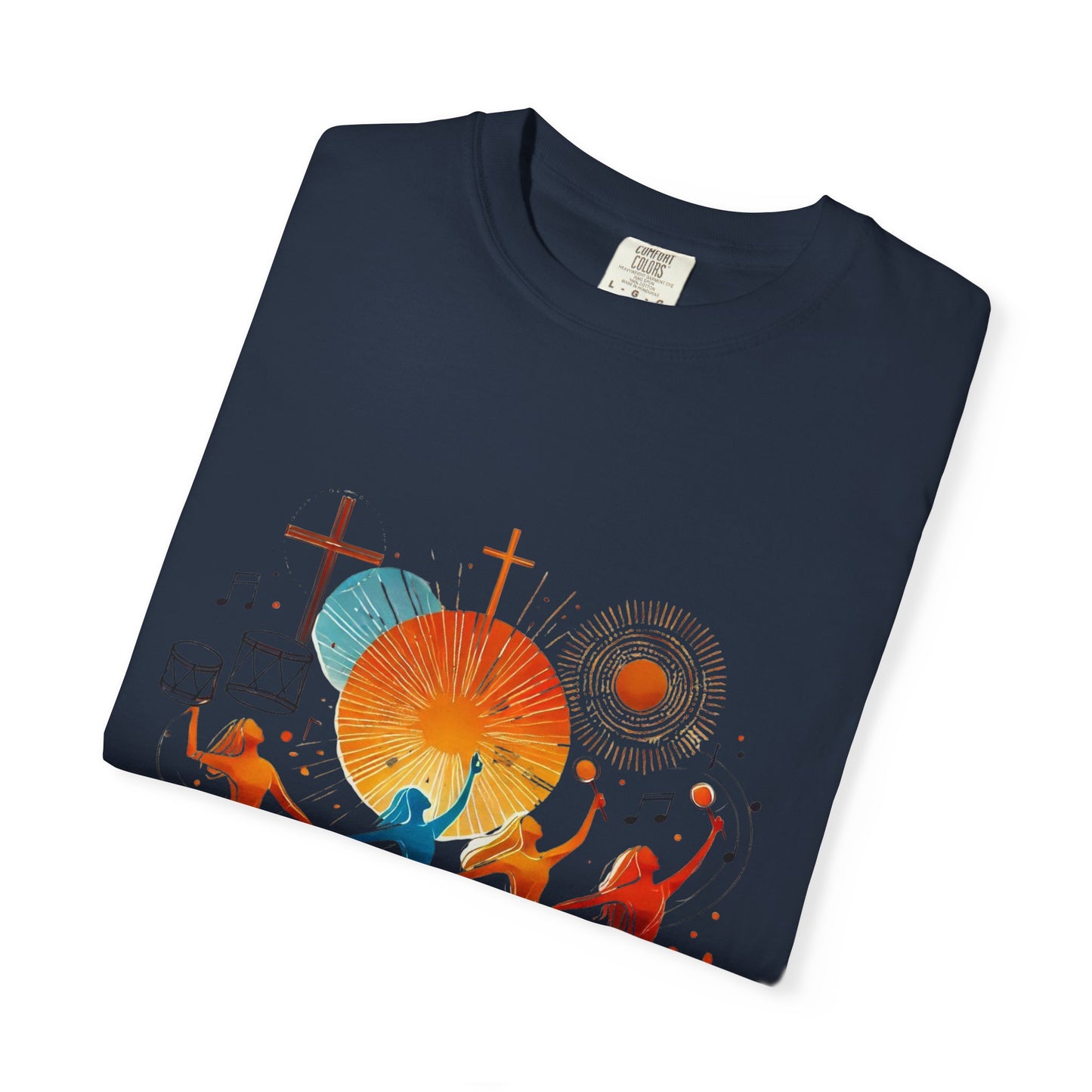 Unisex Garment-Dyed T-Shirt, Dance Design Tee, Seasonal Celebration Shirt, Gift for Dance Lovers, Festival Apparel