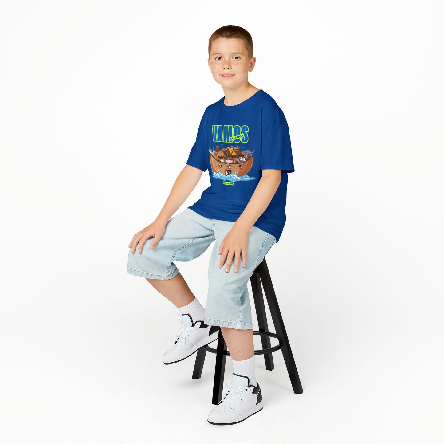 Fun Adventure Kids Tee, Cute Animal T-Shirt, Kids Summer Style, Birthday Gift, Playful Graphic T-Shirt