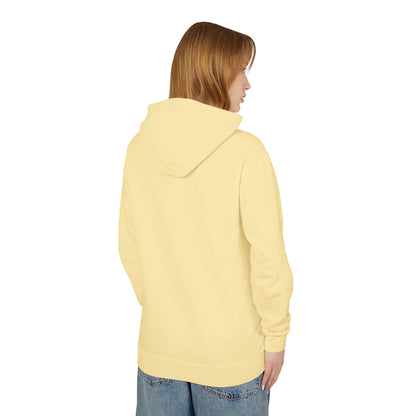 Unisex Lightweight Hooded Sweatshirt - Inspirational Bible Verse "Dios Honra a Los Que Le Honran"