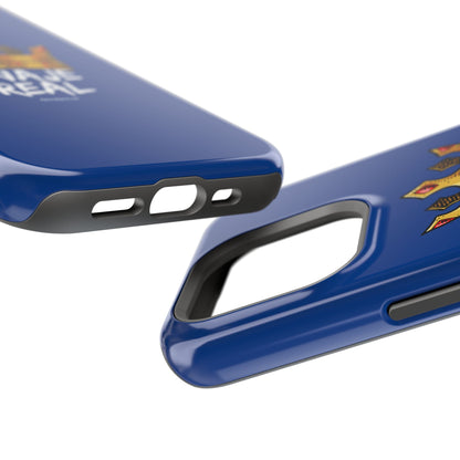 Magnetic Phone Case with Crown Design, Unique Phone Cover, Gift for Artists, Trendy Case, Protection for iPhone, Customizable Design