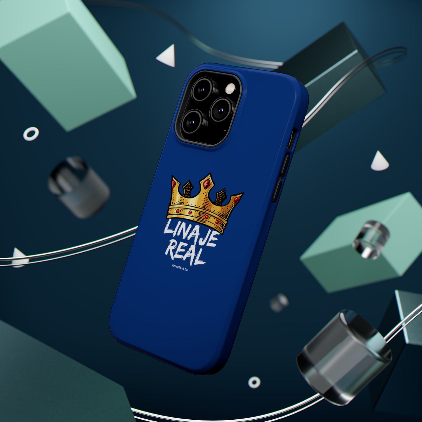 Magnetic Phone Case with Crown Design, Unique Phone Cover, Gift for Artists, Trendy Case, Protection for iPhone, Customizable Design