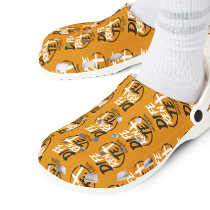 EVA Foam Clogs — All-Over "Different" Graphic Slip-On Shoes