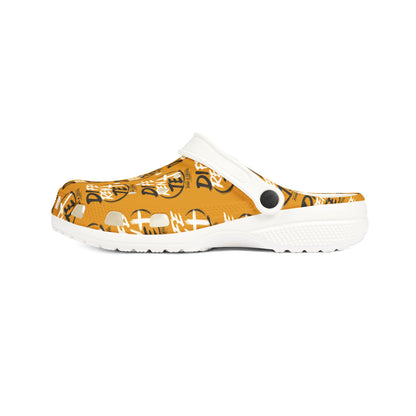 EVA Foam Clogs — All-Over "Different" Graphic Slip-On Shoes