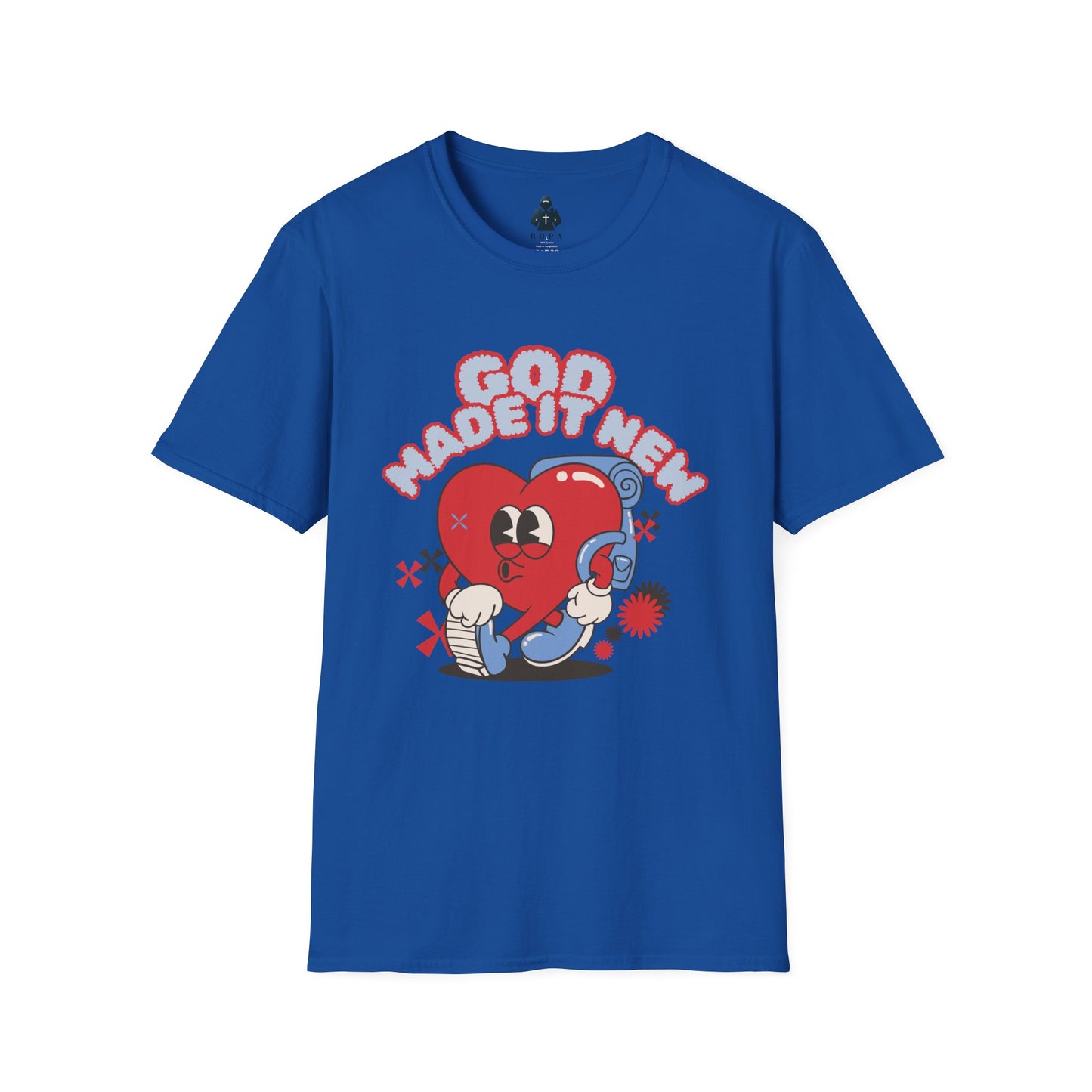 God Made New Unisex Softstyle T-Shirt - Fun & Playful Graphic Tee