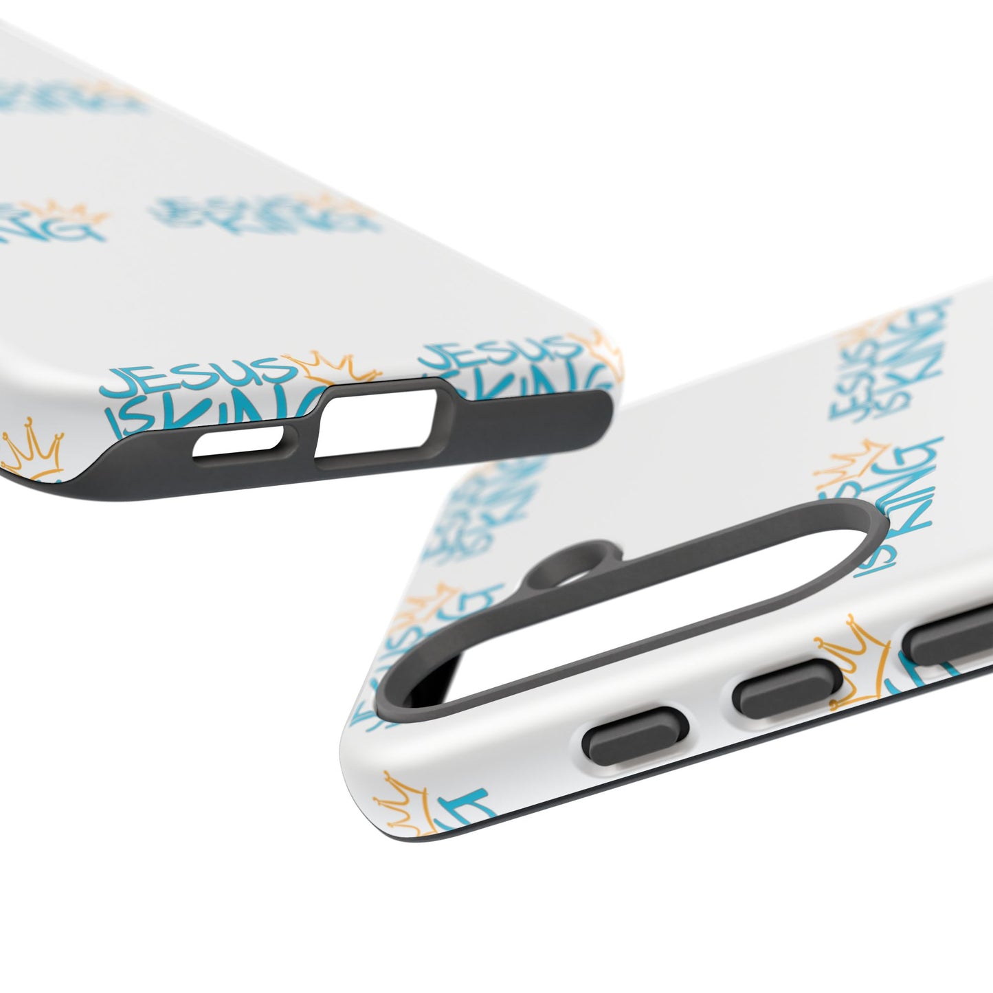 Jesus is King Phone Case - Tough Cases, Christian Gifts, Religious Accessories, Inspirational Protection, Unique Smartphone Cover