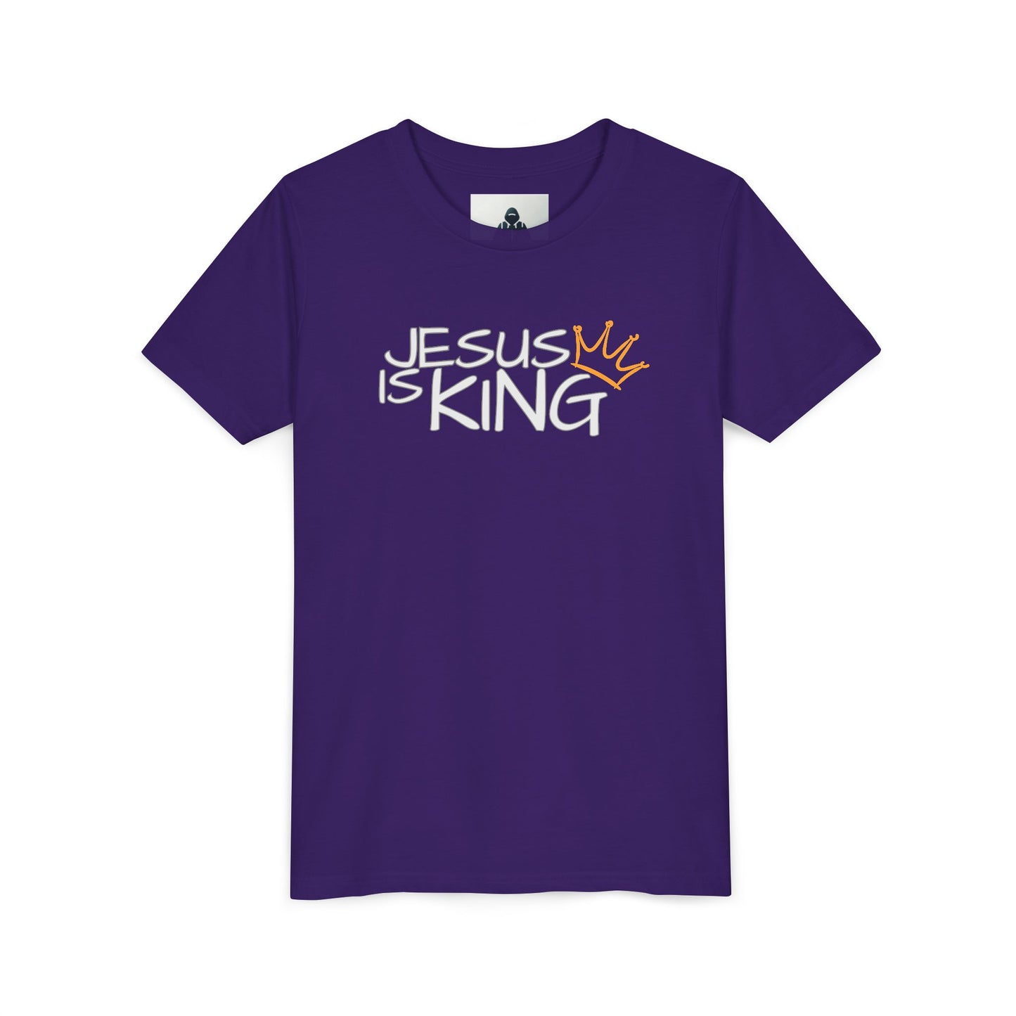 Youth Tee with Inspirational Jesus Design, Faith T-Shirt, Christian Gift, Summer Outfit, Religious Apparel, Kids Faithwear