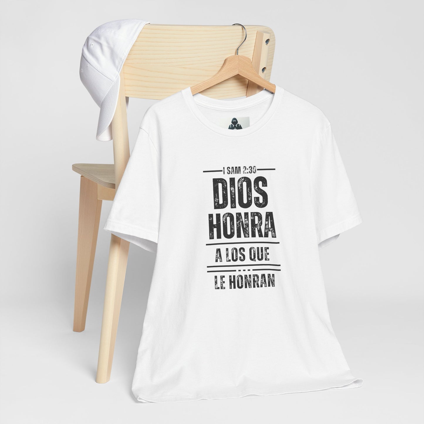 Inspirational Unisex Jersey Tee - "Dios Honra a los Que Le Honran"