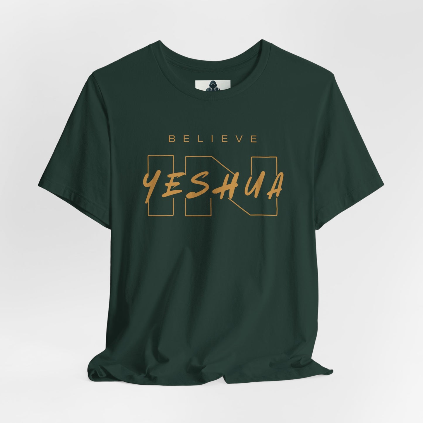Unisex Short Sleeve Tee - 'Believe Yeshua' Inspirational Graphic Tee