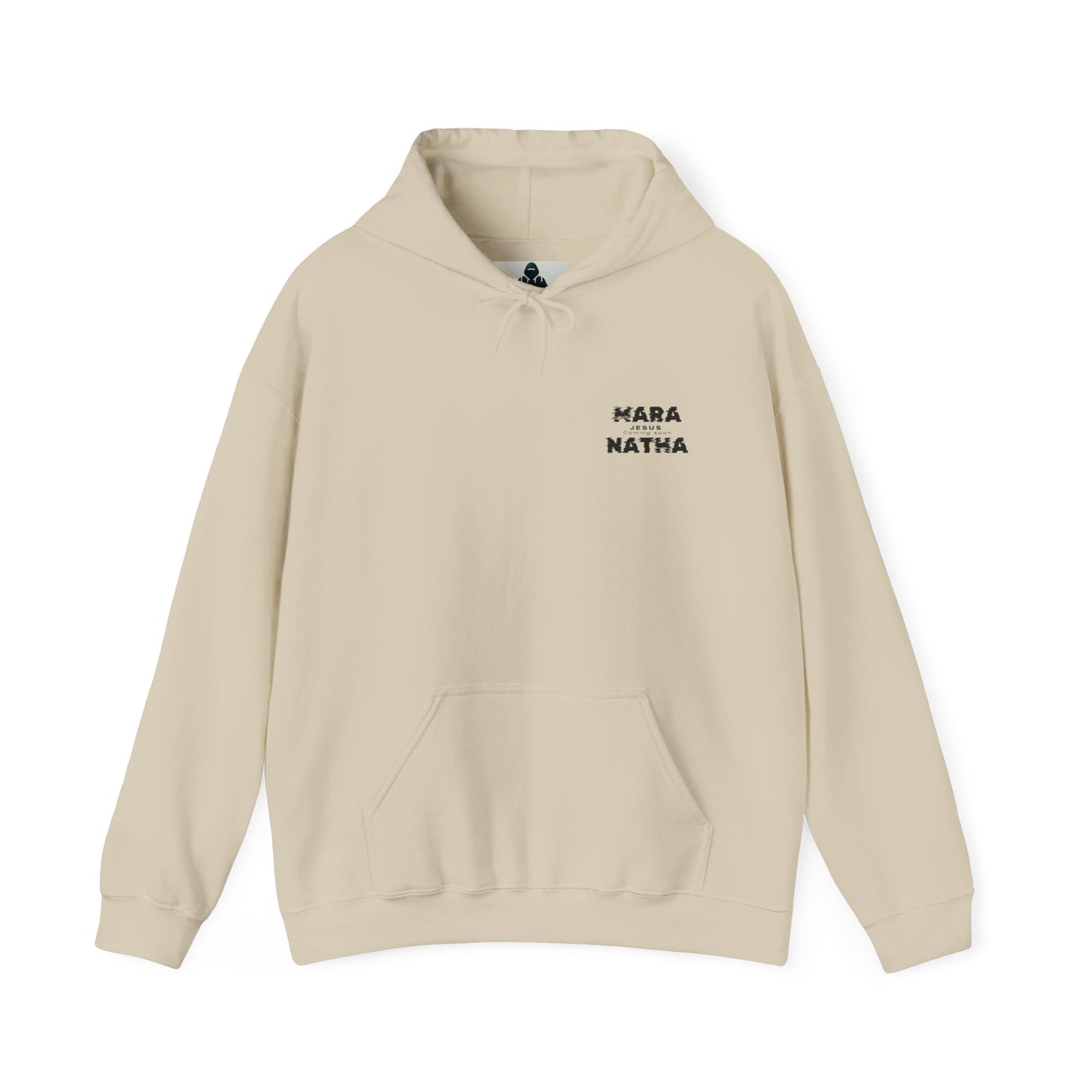 Faith-Inspired Unisex Hoodie - Mara Natha Collection, Cozy Prayer Sweatshirt, Inspirational Gift, Religious Wear, Spiritual Fashion