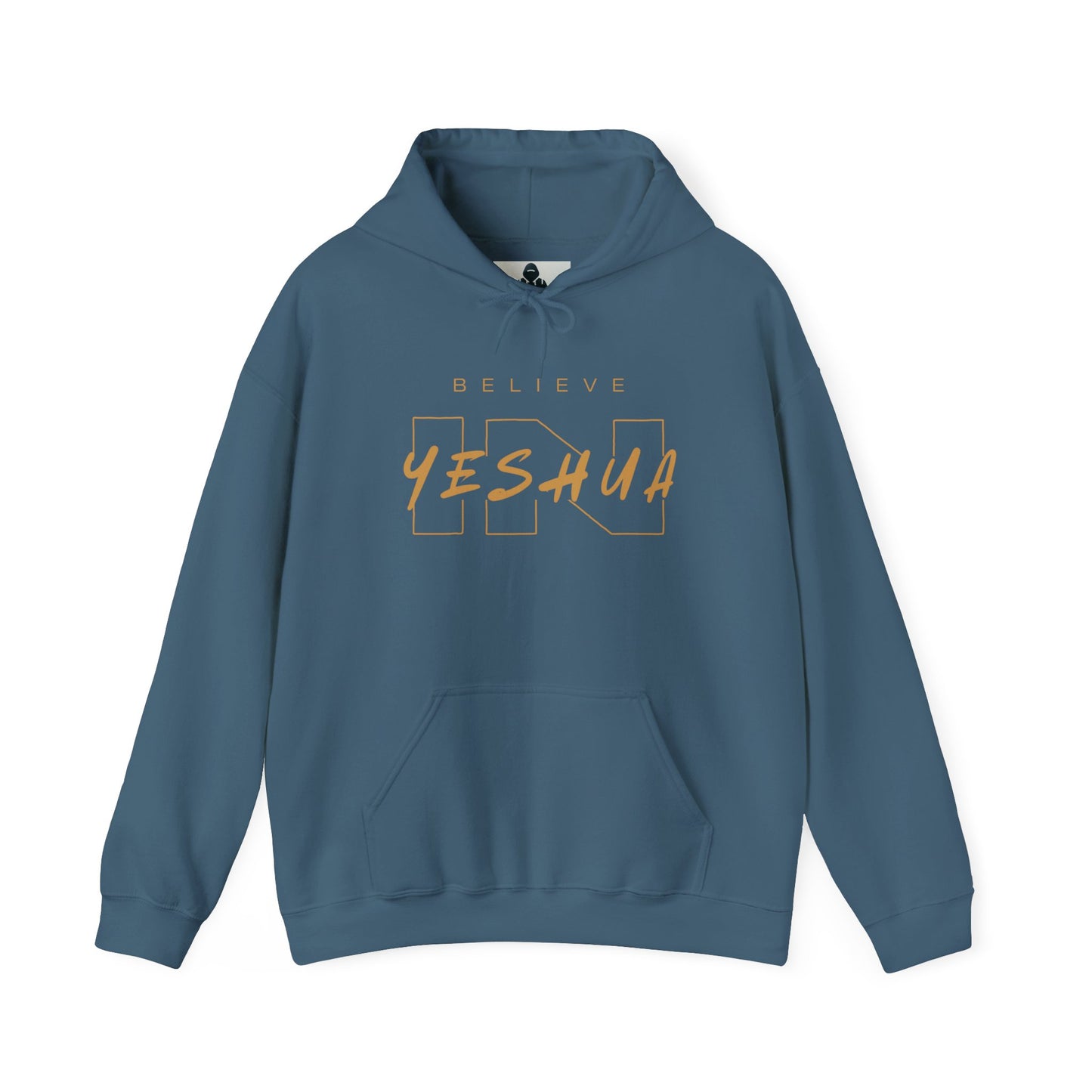 Unisex Heavy Blend™ Hooded Sweatshirt - 'Believe Yeshua' Inspirational Hoodie