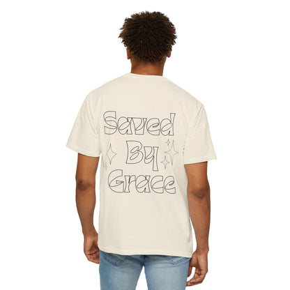Faith-Inspired Unisex T-Shirt - Saved By Grace, Casual Wear, Christian Apparel, Gift for Believers, Everyday Comfort