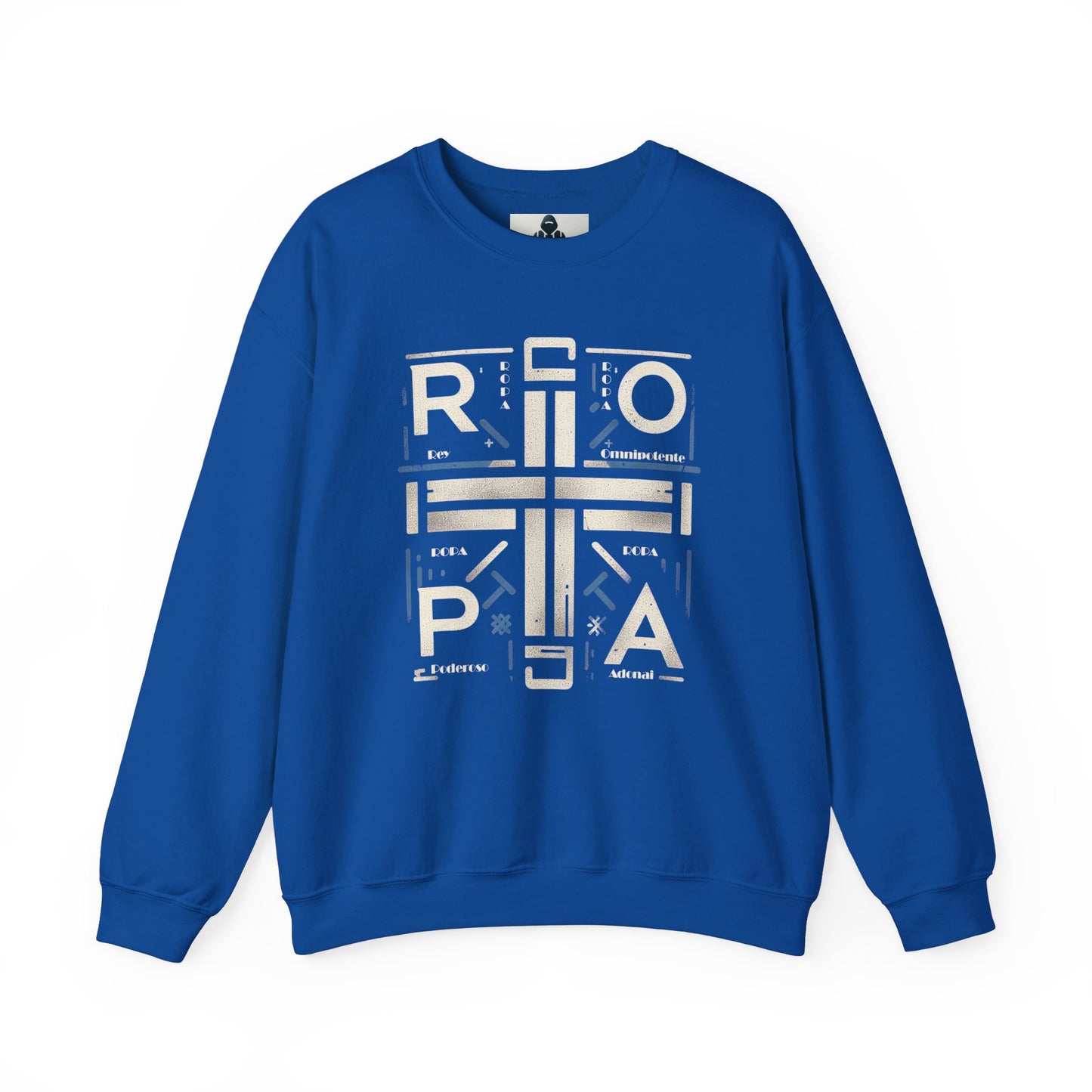 Eco-Friendly Graphic Crewneck Sweatshirt - R O P A  Cruz Design
