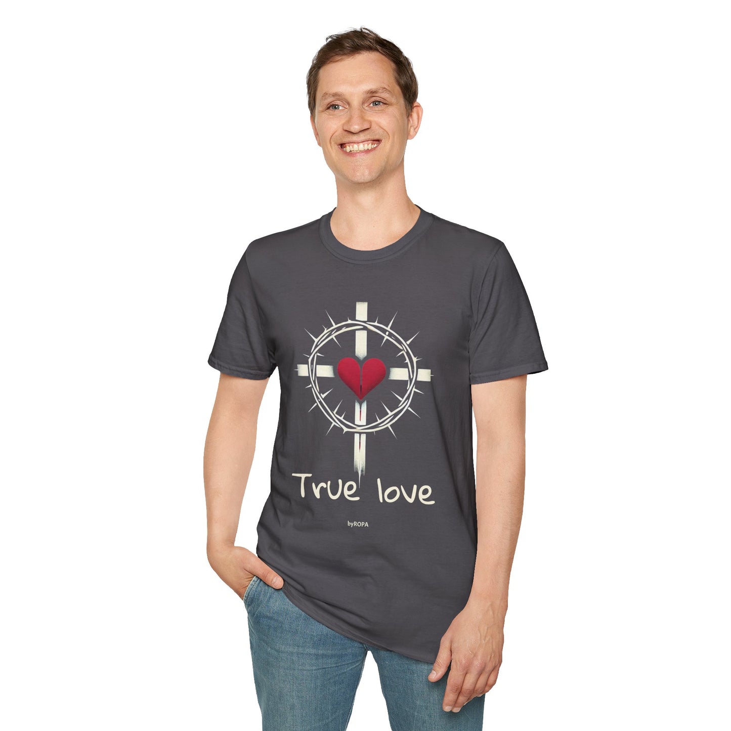 True Love Unisex Softstyle T-Shirt - Comfortable & Meaningful Gift