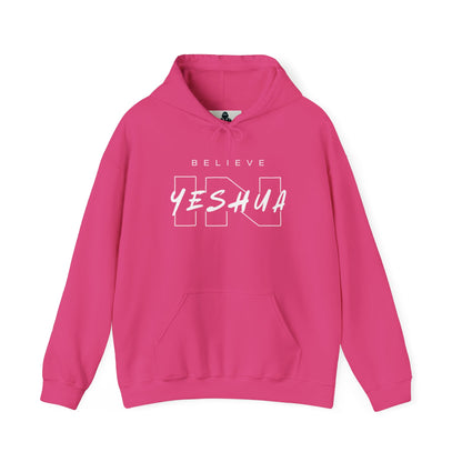 Unisex Heavy Blend™ Hooded Sweatshirt - 'Believe Yeshua' Inspirational Hoodie
