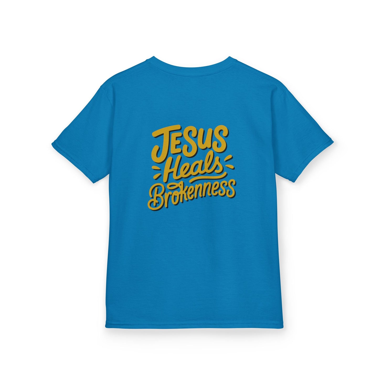 Kids Inspirational Tee - "Good" & "Jesus Heals Brokenness" - Perfect for Church, Gifts, Birthdays, Family Events