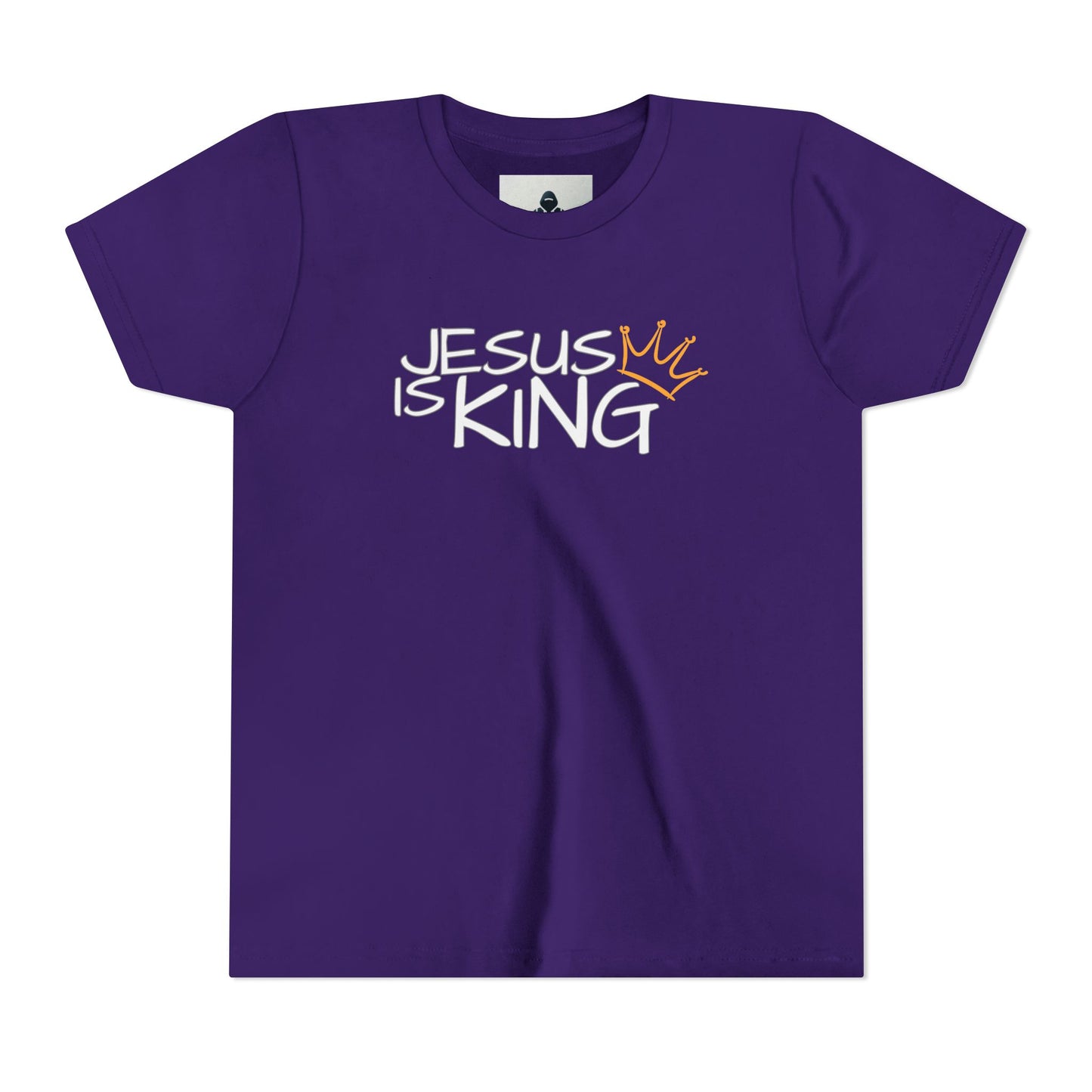 Youth Tee with Inspirational Jesus Design, Faith T-Shirt, Christian Gift, Summer Outfit, Religious Apparel, Kids Faithwear