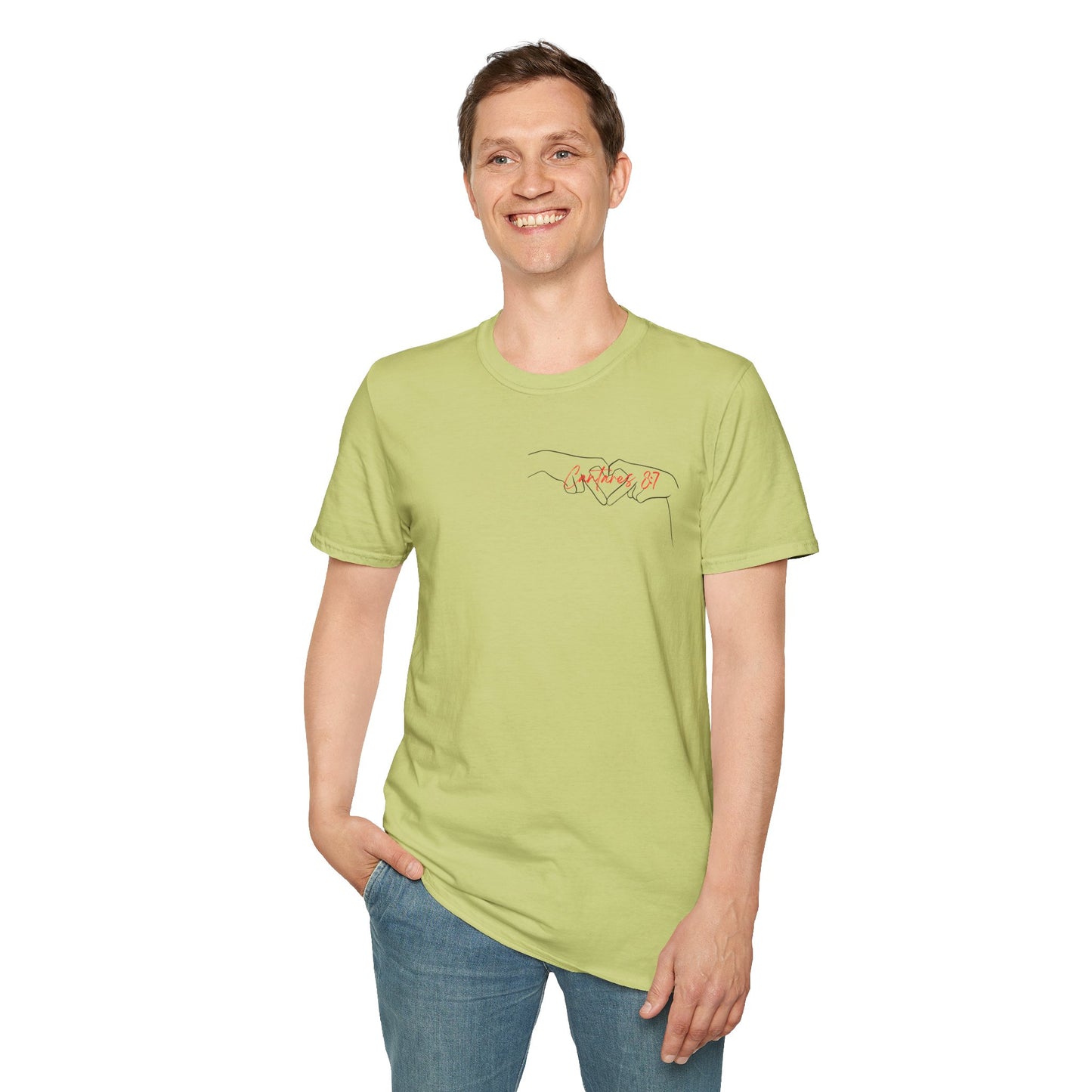 MEN EL SIERVO CANTARES 8:7 Softstyle T-Shirt