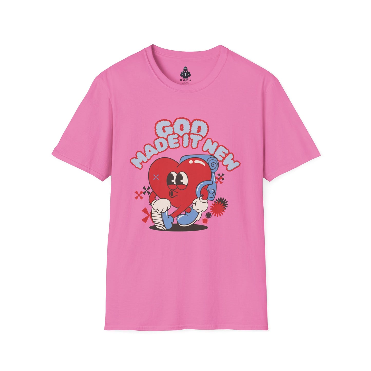 God Made New Unisex Softstyle T-Shirt - Fun & Playful Graphic Tee