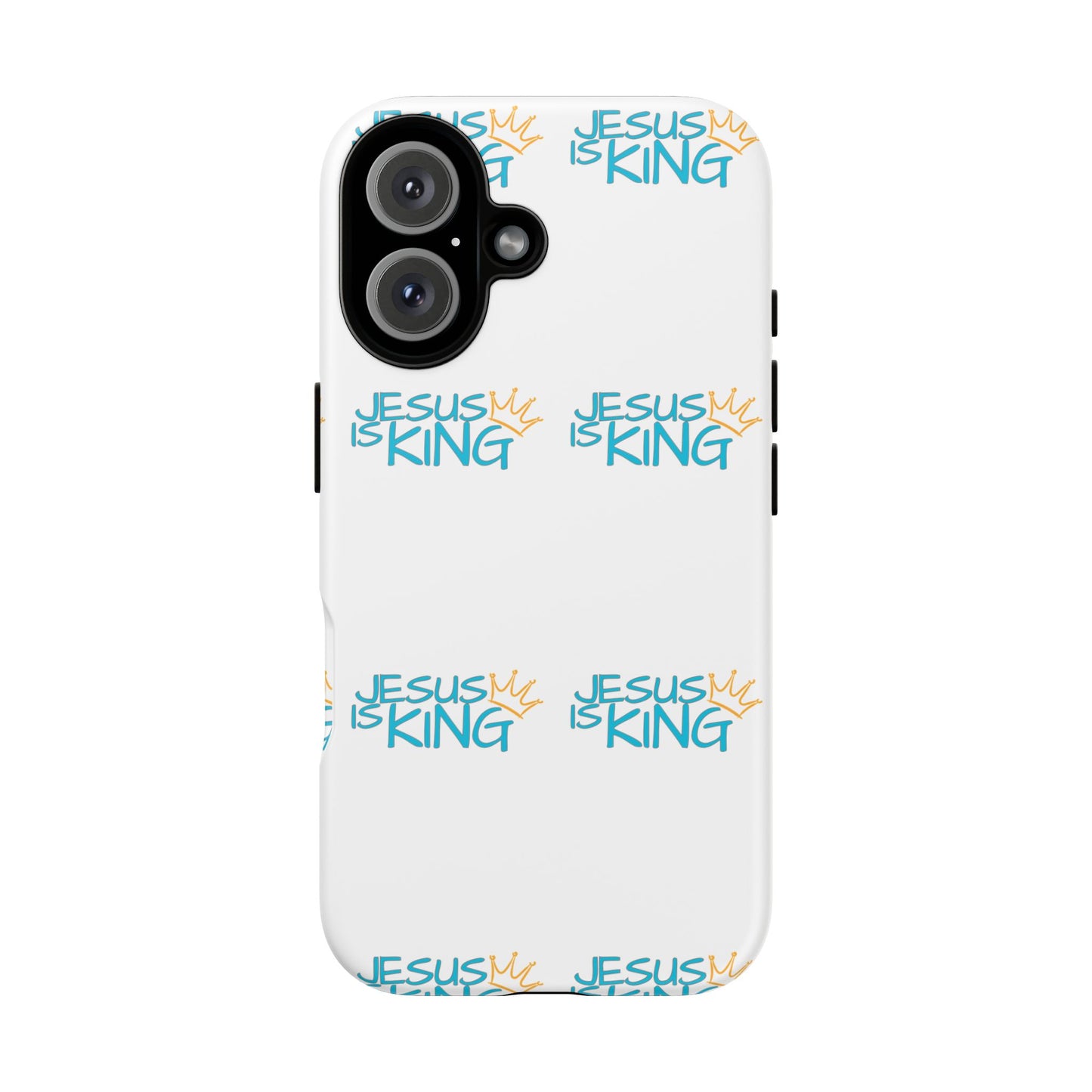 Jesus is King Phone Case - Tough Cases, Christian Gifts, Religious Accessories, Inspirational Protection, Unique Smartphone Cover