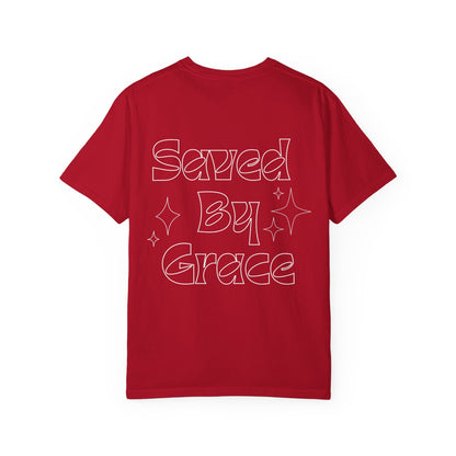 Faith-Inspired Unisex T-Shirt - Saved By Grace, Casual Wear, Christian Apparel, Gift for Believers, Everyday Comfort