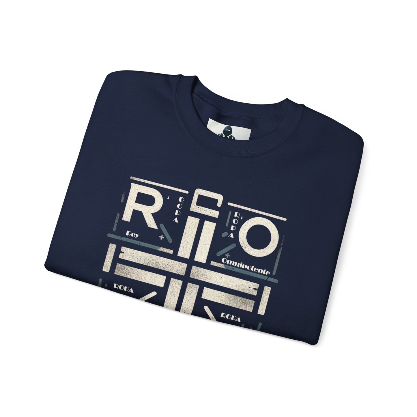 Eco-Friendly Graphic Crewneck Sweatshirt - R O P A  Cruz Design