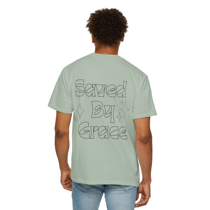 Faith-Inspired Unisex T-Shirt - Saved By Grace, Casual Wear, Christian Apparel, Gift for Believers, Everyday Comfort