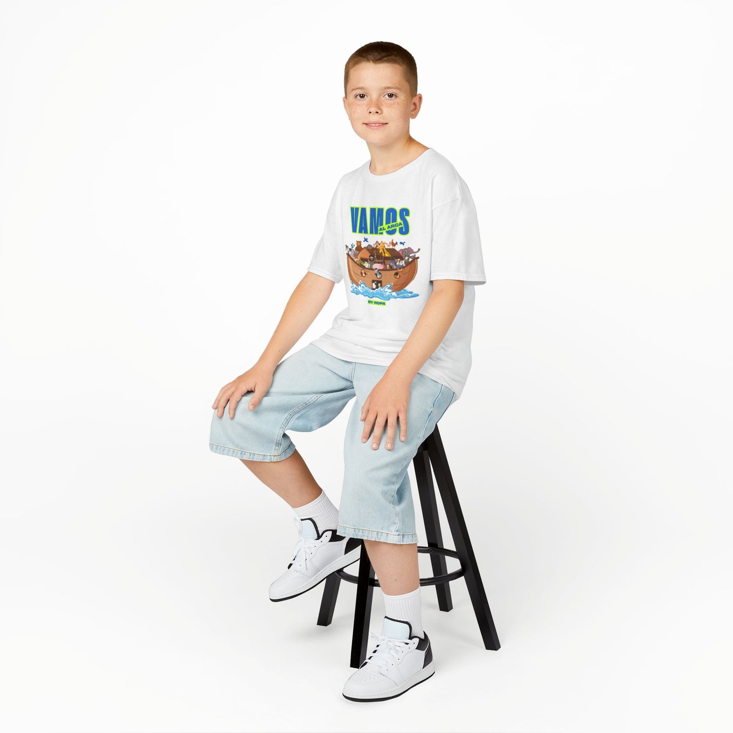 Fun Adventure Kids Tee, Cute Animal T-Shirt, Kids Summer Style, Birthday Gift, Playful Graphic T-Shirt