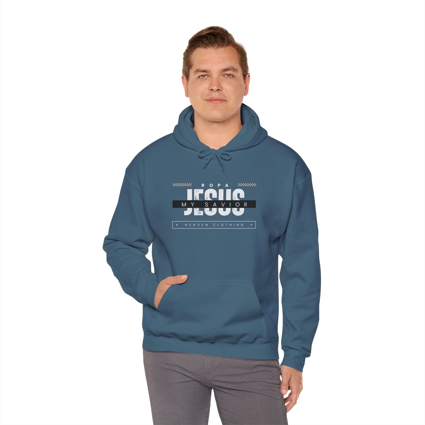 Jesus My Savior Hooded Sweatshirt - Unisex Heavy Blend™