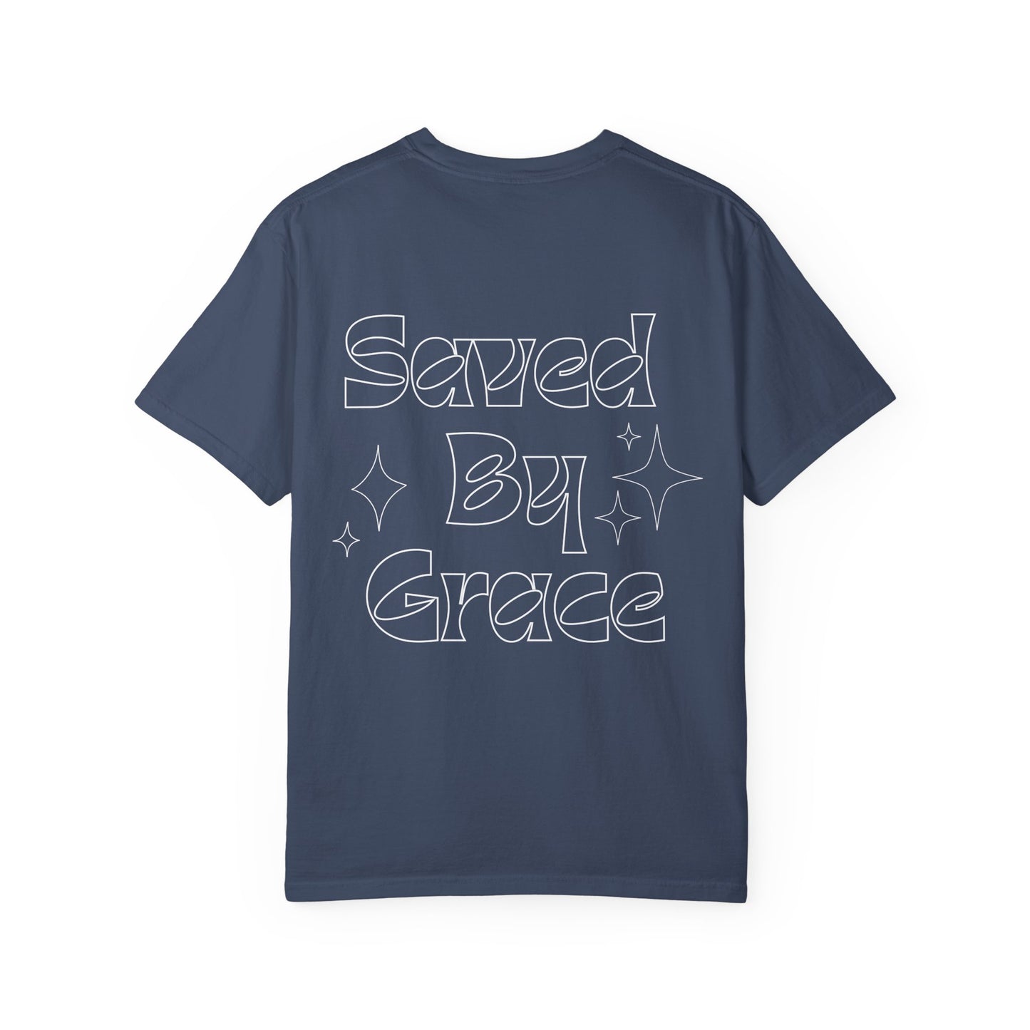 Faith-Inspired Unisex T-Shirt - Saved By Grace, Casual Wear, Christian Apparel, Gift for Believers, Everyday Comfort