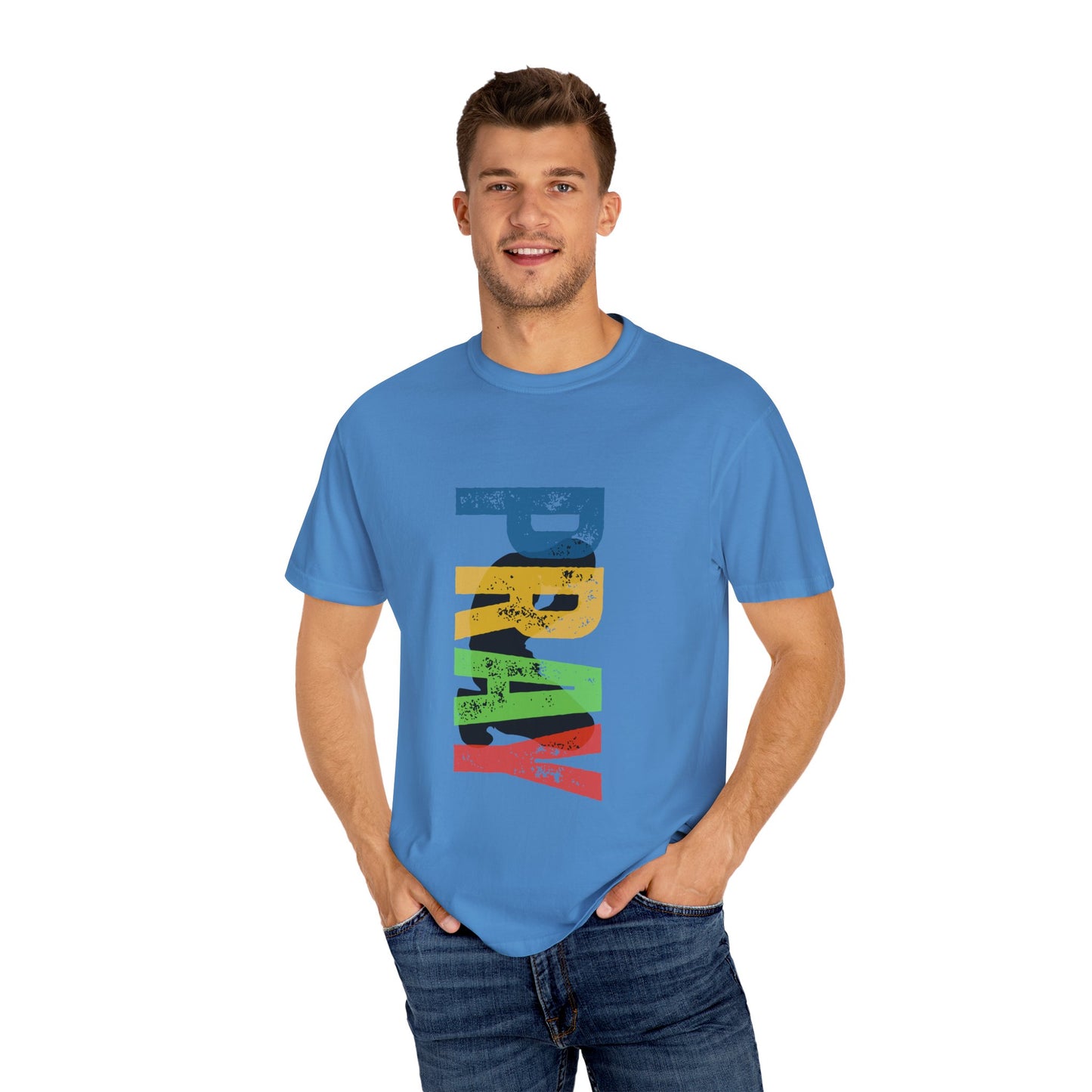 Unisex T-Shirt with PRAY Design - Perfect for Celebrations,  Summer Casual Wear, Events