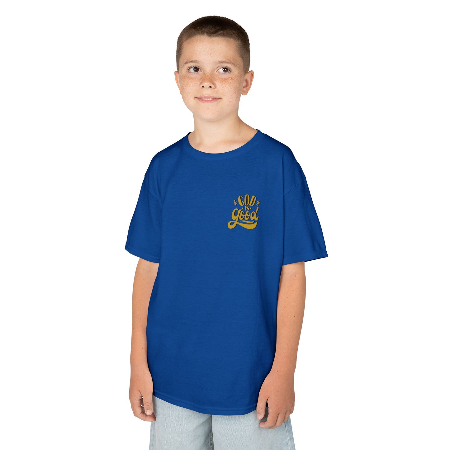 Kids Inspirational Tee - "Good" & "Jesus Heals Brokenness" - Perfect for Church, Gifts, Birthdays, Family Events