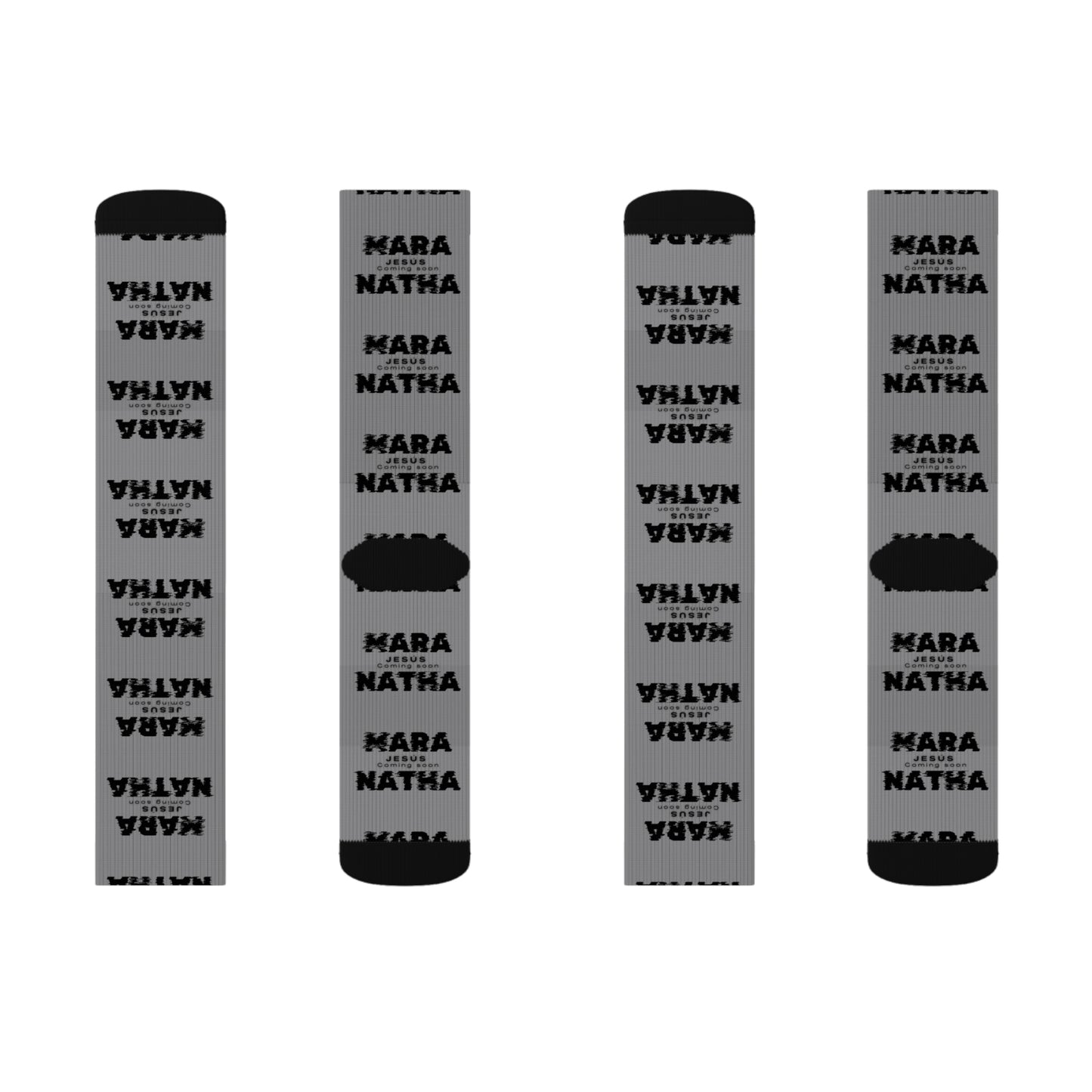 Personalized Sublimation Socks - Custom Name Design for Unique Gifting