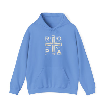 Minimalist Unisex Heavy Blend Hooded Sweatshirt - Stylish and Cozy