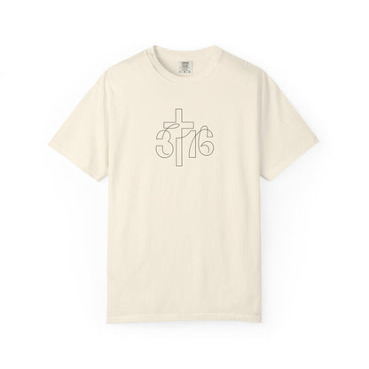 Faith-Inspired Unisex T-Shirt - Saved By Grace, Casual Wear, Christian Apparel, Gift for Believers, Everyday Comfort