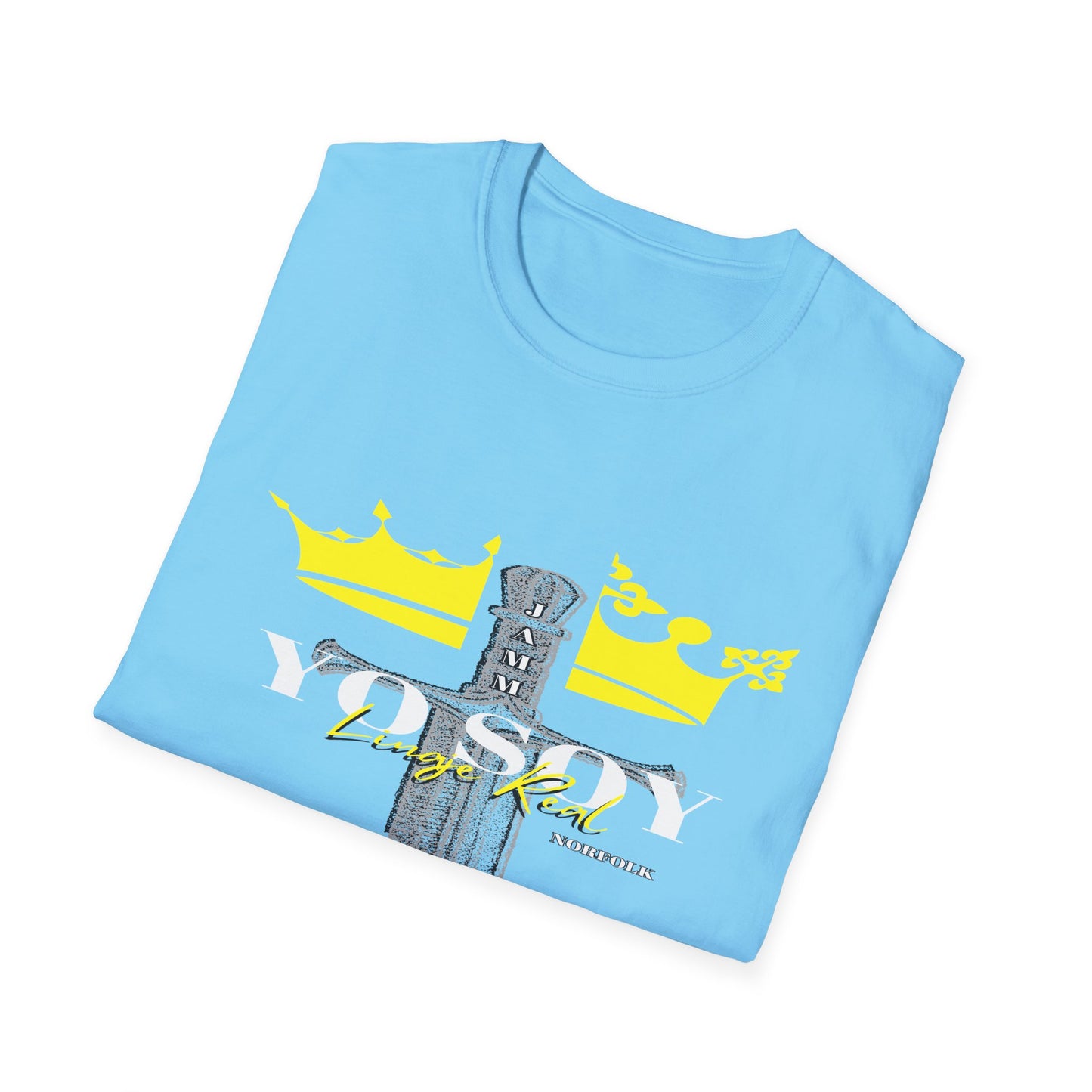 Crown Graphic Unisex Softstyle T-Shirt | Casual Wear, Streetwear, Gift for Friends, Birthday, Everyday Fashion