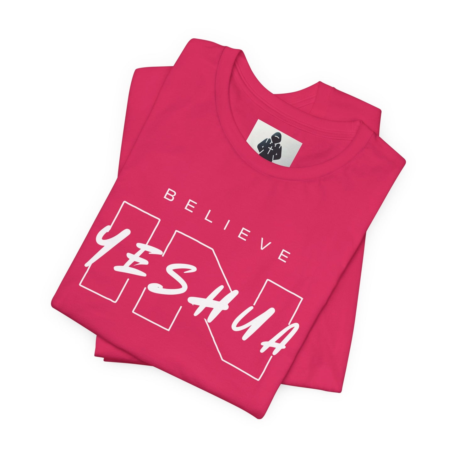 Unisex Short Sleeve Tee - 'Believe Yeshua' Inspirational Graphic Tee
