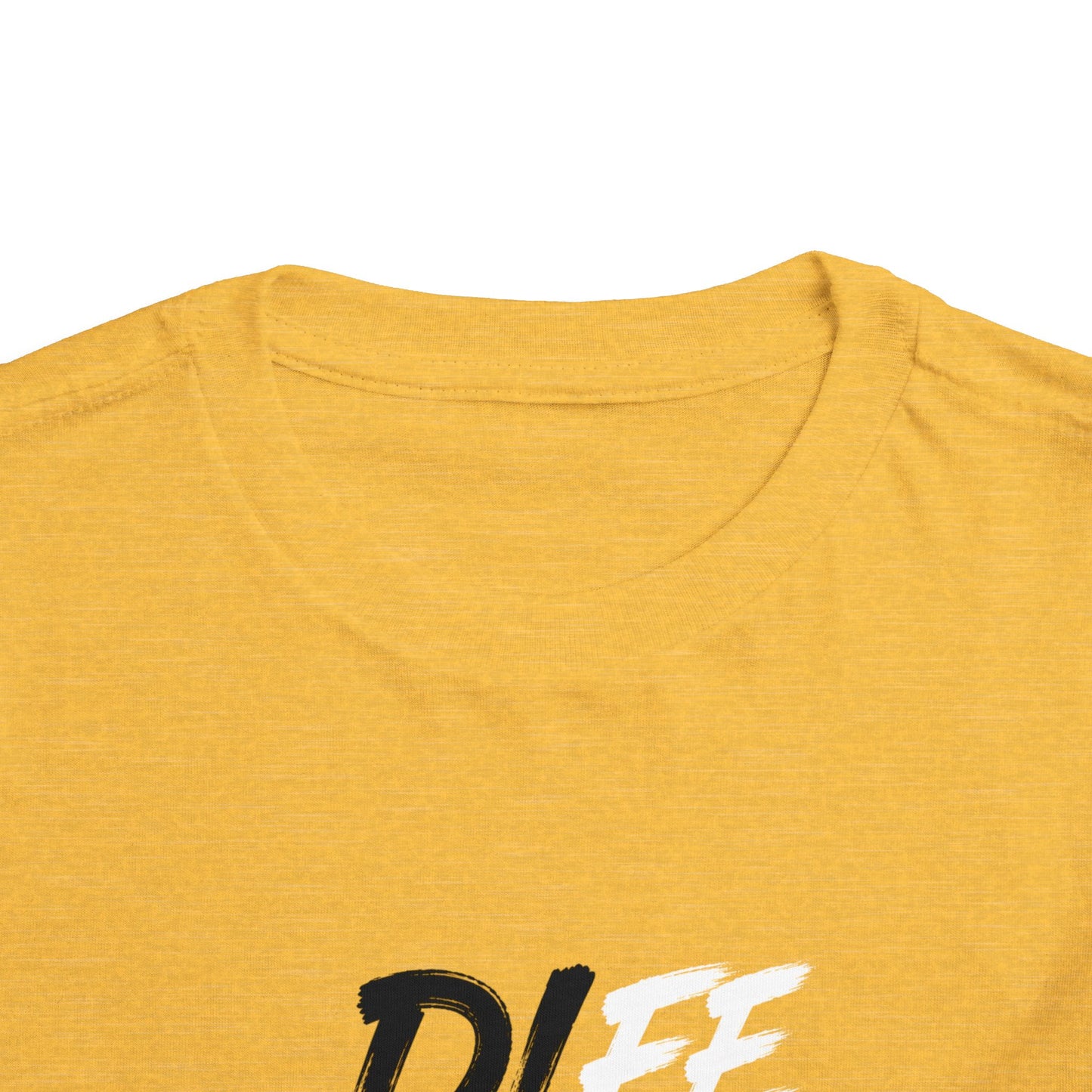 Toddler Tee — "Diferente" Christian Cross Graphic