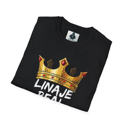 Unisex Softstyle T-Shirt - "Linaje Real" Crown Design - Perfect for Celebrations and Everyday Wear