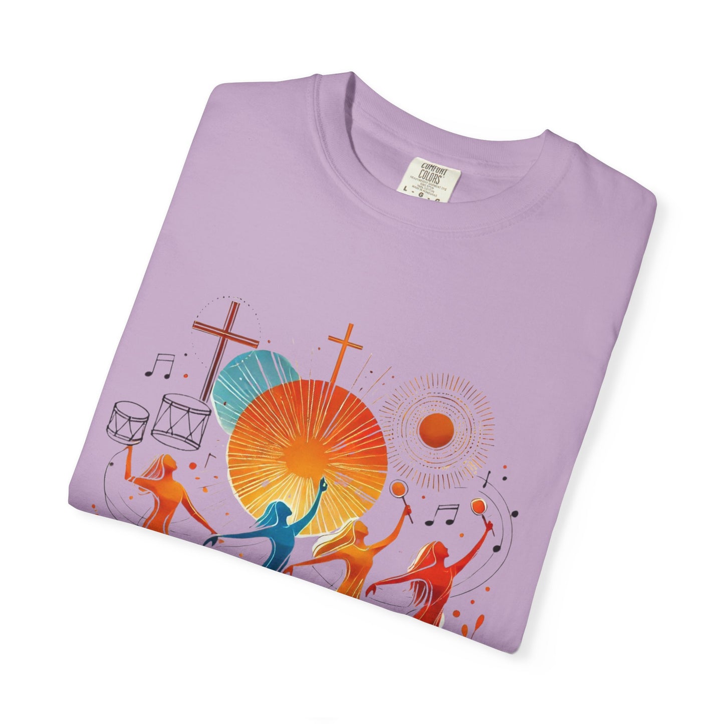 Unisex Garment-Dyed T-Shirt, Dance Design Tee, Seasonal Celebration Shirt, Gift for Dance Lovers, Festival Apparel