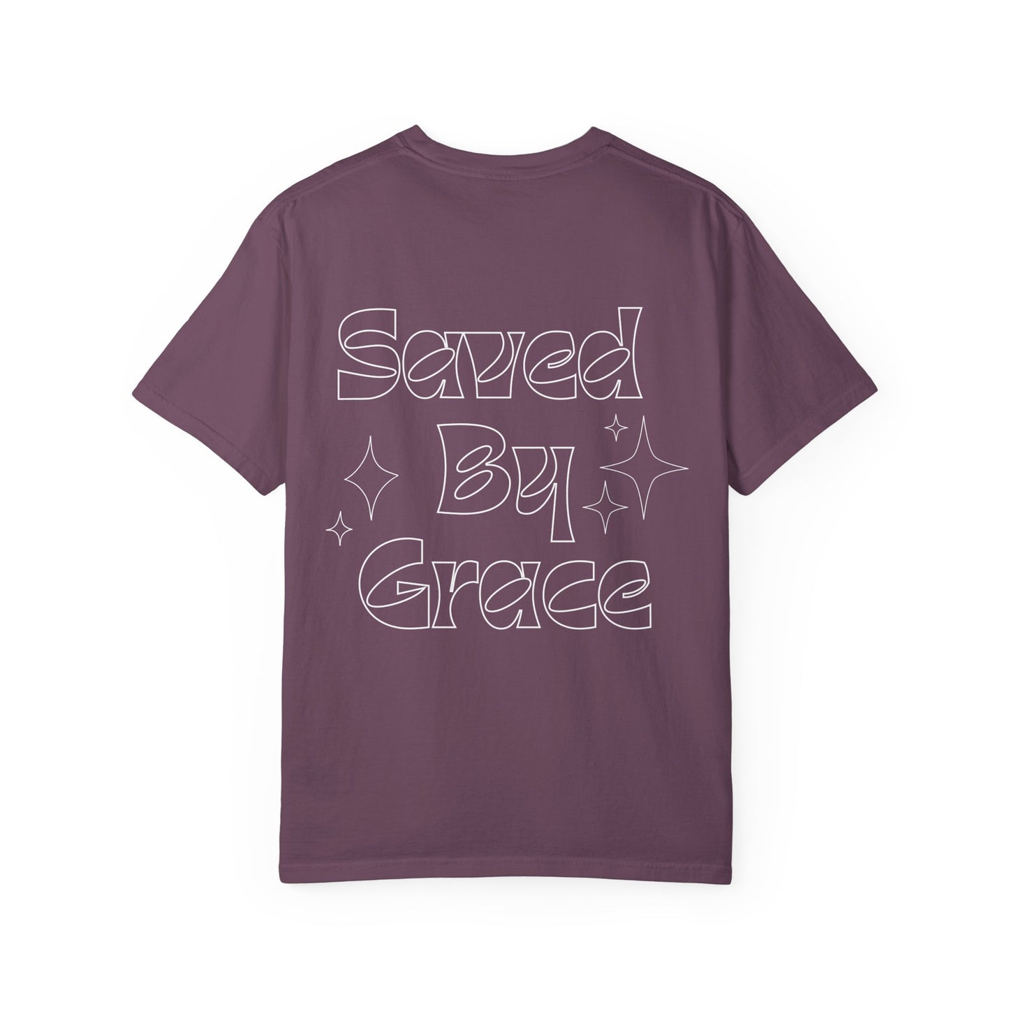 Faith-Inspired Unisex T-Shirt - Saved By Grace, Casual Wear, Christian Apparel, Gift for Believers, Everyday Comfort