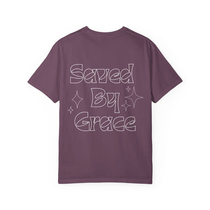 Faith-Inspired Unisex T-Shirt - Saved By Grace, Casual Wear, Christian Apparel, Gift for Believers, Everyday Comfort