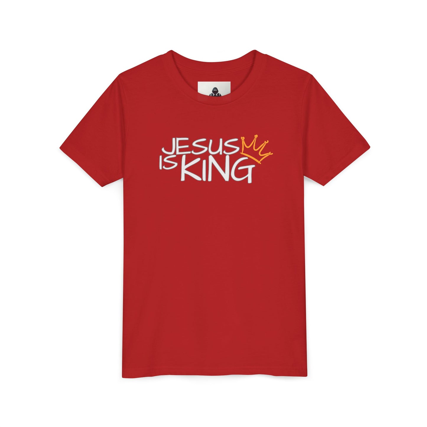 Youth Tee with Inspirational Jesus Design, Faith T-Shirt, Christian Gift, Summer Outfit, Religious Apparel, Kids Faithwear