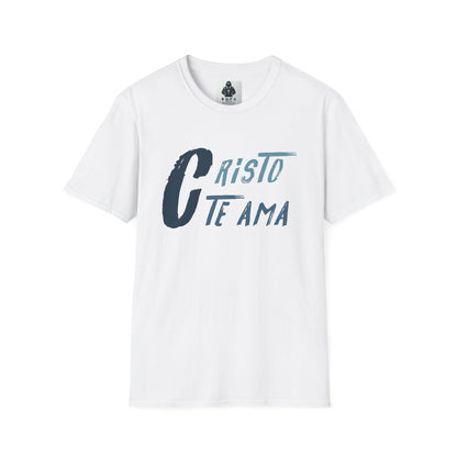 Unisex Softstyle T-Shirt - 'Cristo Te Ama' Inspirational Tee