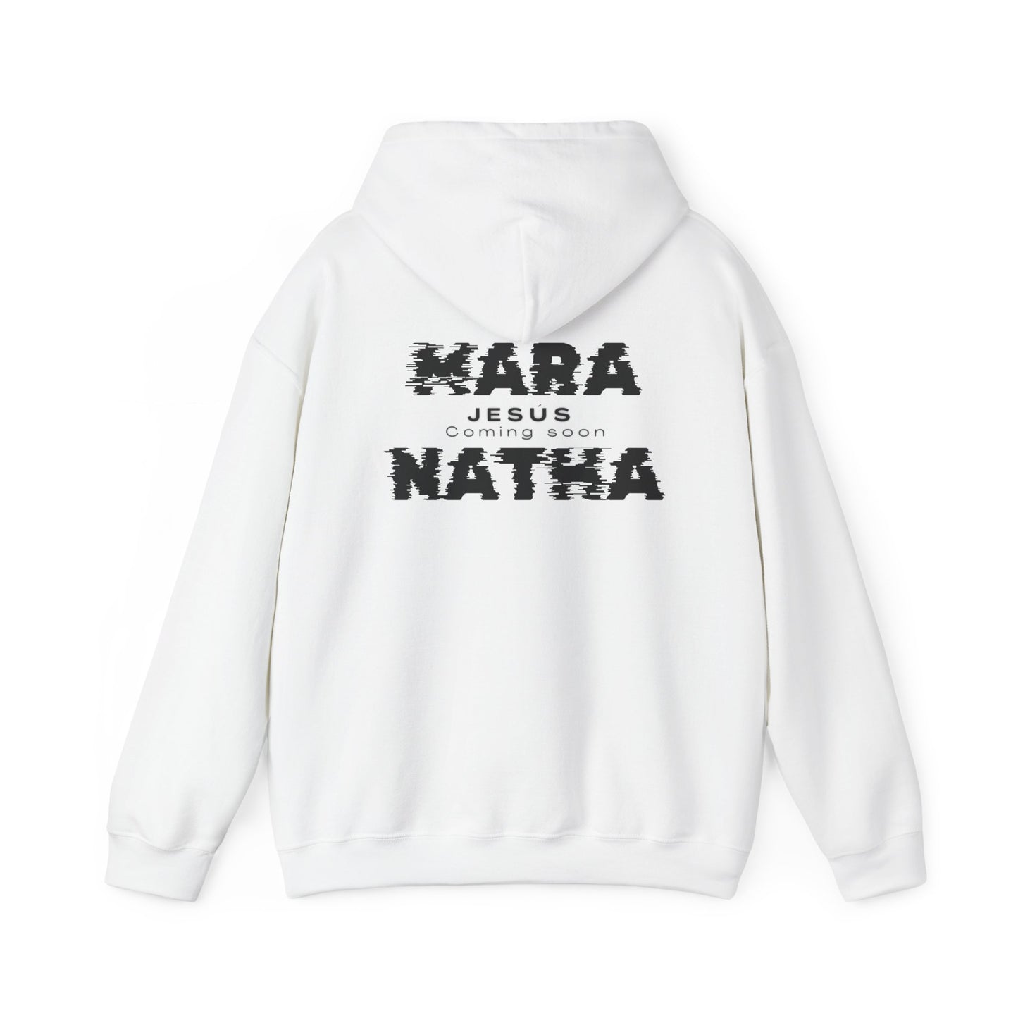Faith-Inspired Unisex Hoodie - Mara Natha Collection, Cozy Prayer Sweatshirt, Inspirational Gift, Religious Wear, Spiritual Fashion