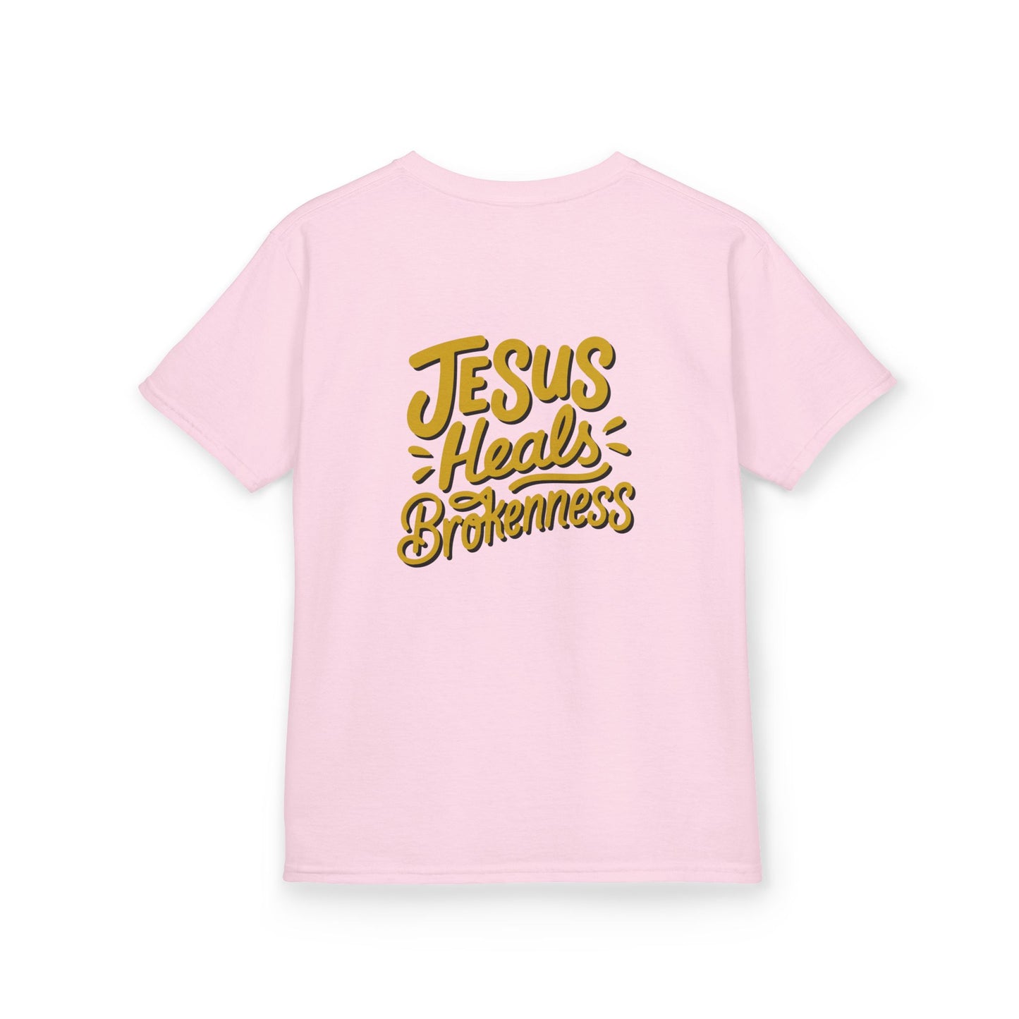 Kids Inspirational Tee - "Good" & "Jesus Heals Brokenness" - Perfect for Church, Gifts, Birthdays, Family Events