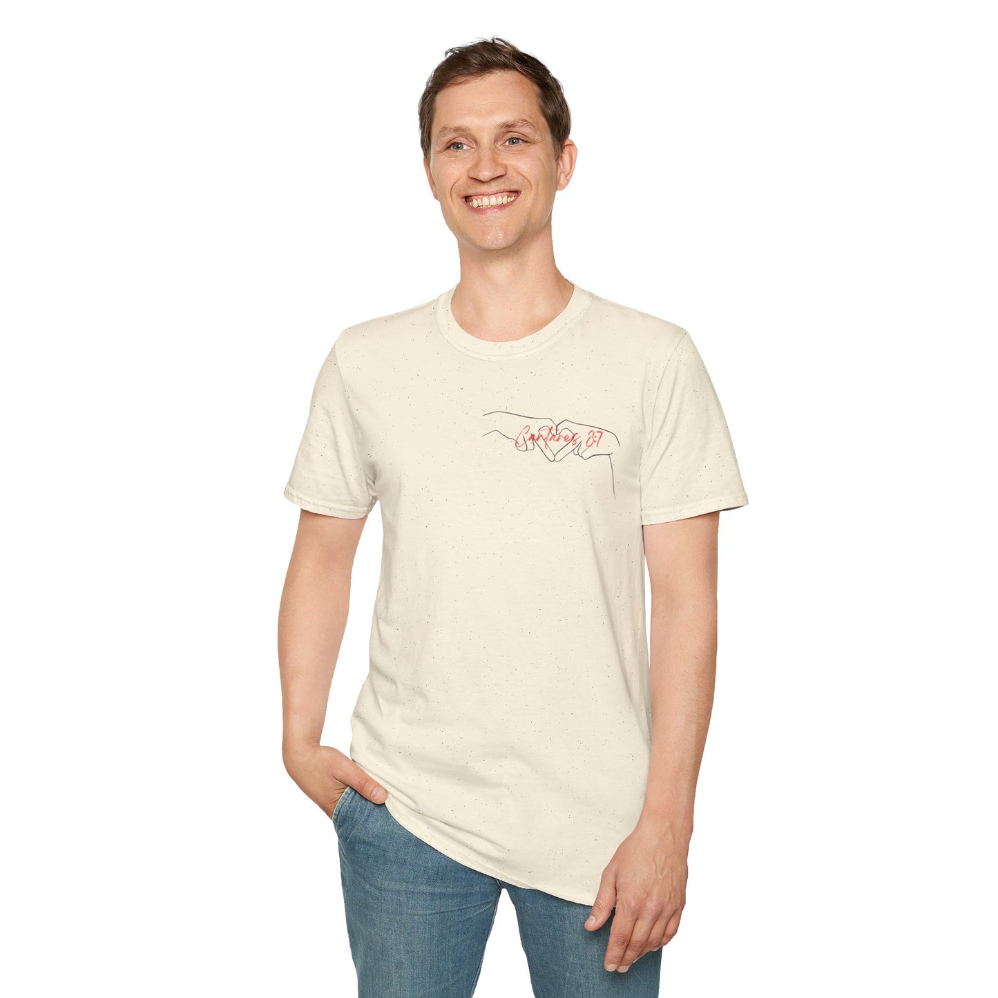 MEN EL SIERVO CANTARES 8:7 Softstyle T-Shirt