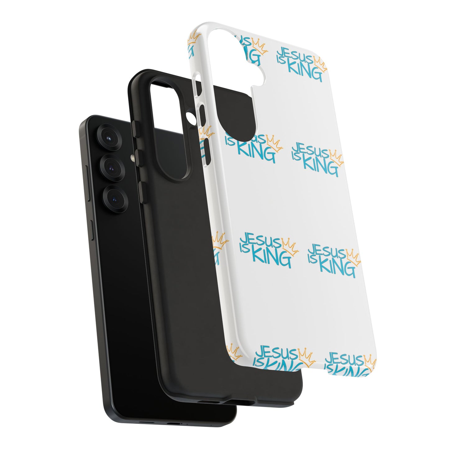 Jesus is King Phone Case - Tough Cases, Christian Gifts, Religious Accessories, Inspirational Protection, Unique Smartphone Cover