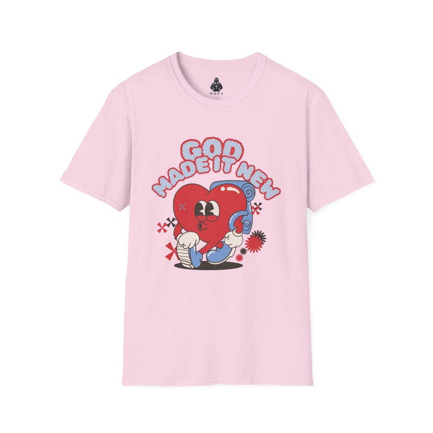 God Made New Unisex Softstyle T-Shirt - Fun & Playful Graphic Tee